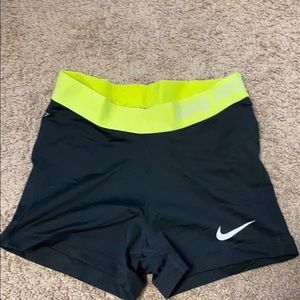 nike spandex shorts